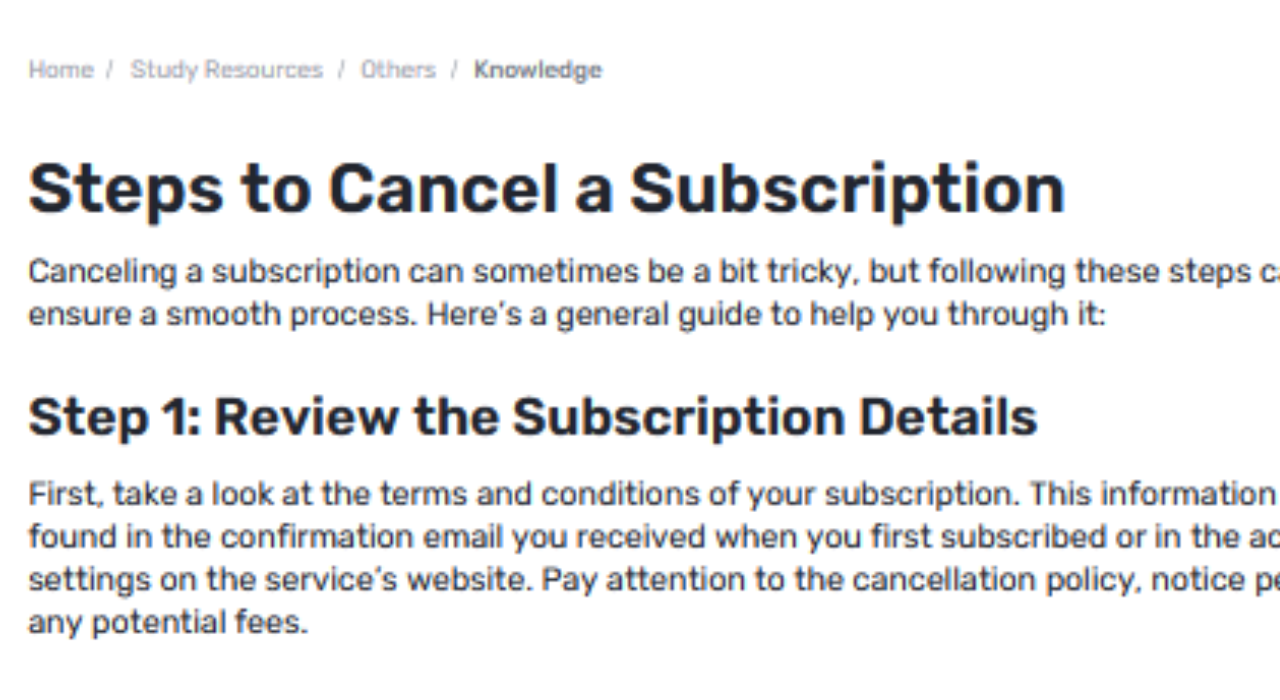 What Should I Consider Before Cancelling My Gauth Subscription?